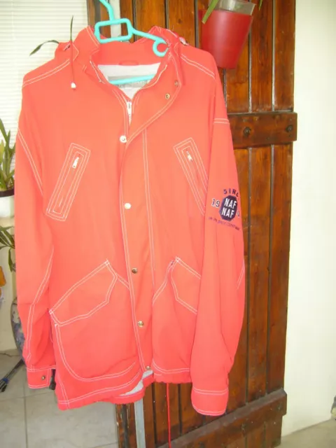 Veste vintage homme , rouge, NAF NAF 1973