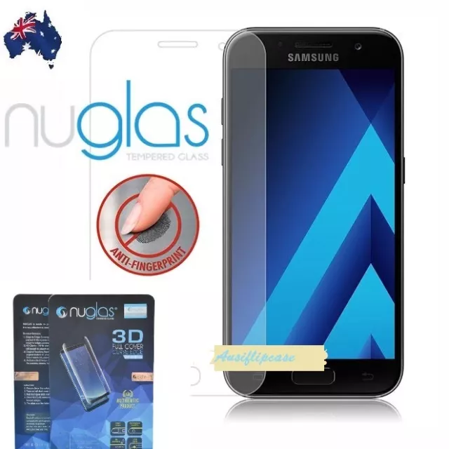 Nuglas Full cover Samsung Galaxy A3 A5(2017) Tempered Glass Screen Protector