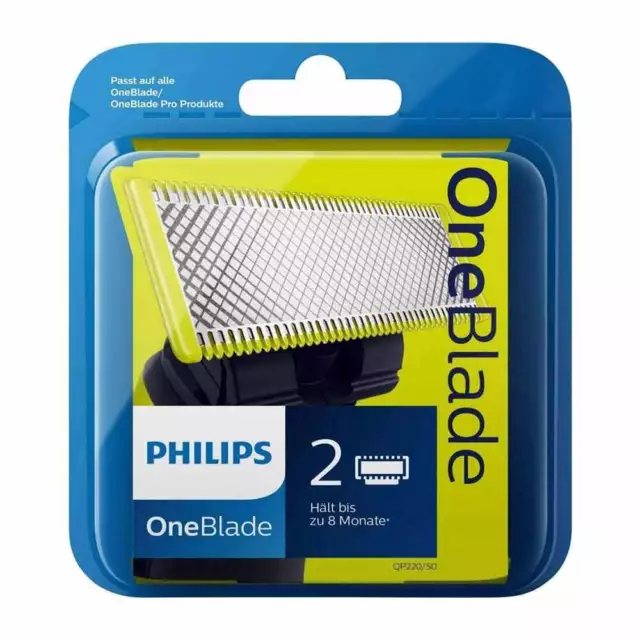 Replacement Blades For Philips Phillips Genuine OneBlade 2 Body Shaver One Blade