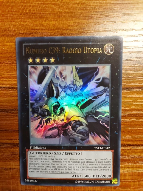 Yu-gi-oh! Numero C39 Raggio Utopia ULTIMATE - Italiano Yu-gi-oh! Numero C39 Raggio Utopia ULTIMATE - Italiano