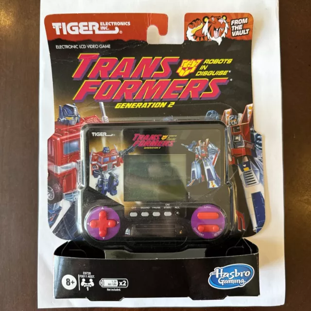 Transformers Tiger Electronic Transformers Generation 2 Hasbro Gaming electronic