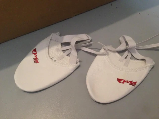 SCARPE ANNIEL 2011 Mezze Punte Pelle Bianco Donna Bambina Bianche