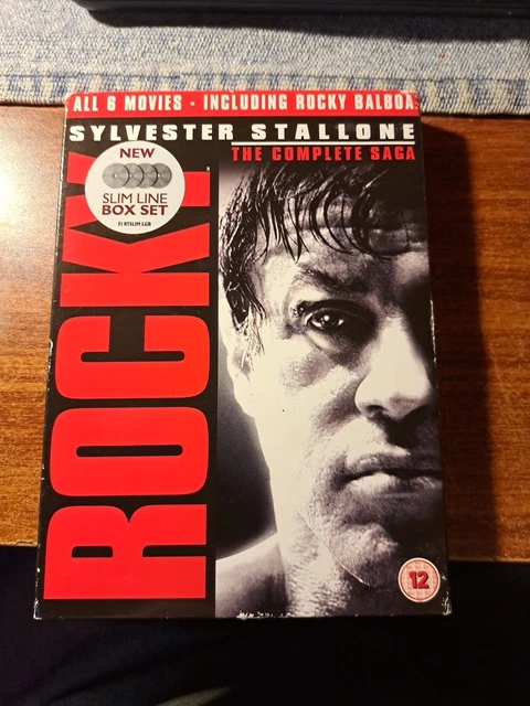 ROCKY : THE Complete Saga - 6 Film, New & Sealed DVD Boxset