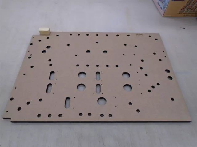 Pinbot Pinball Replacement Backbox light panel wood