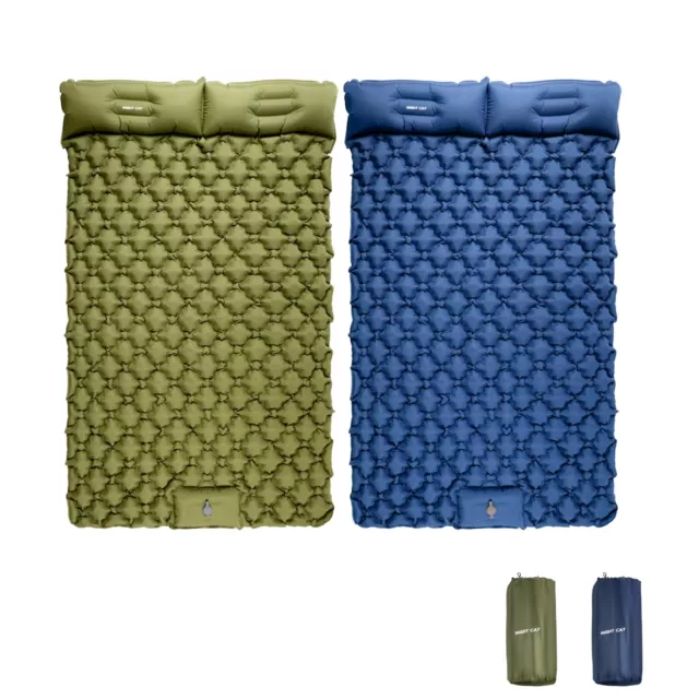 Camping Mat Inflatable Sleeping Pillow Air Bed Mattress Hiking Foldable Mat HOT!