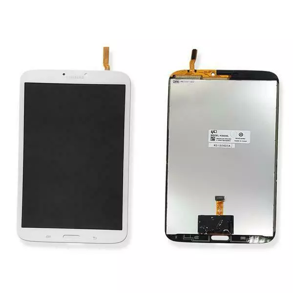 Display Touch Screen Samsung Galaxy Tab 3 Sm-T310 Wifi Bianco Schermo Vetro