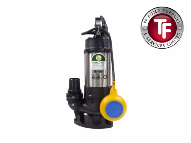 JS 400 Sv Auto - 5.1cm Sommergibile Sewage & Scarico Pompa Acqua Con Float