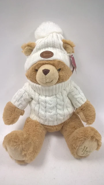 HARRODS 2019 CHRISTMAS Bear Joshua With Original Ear Tag
