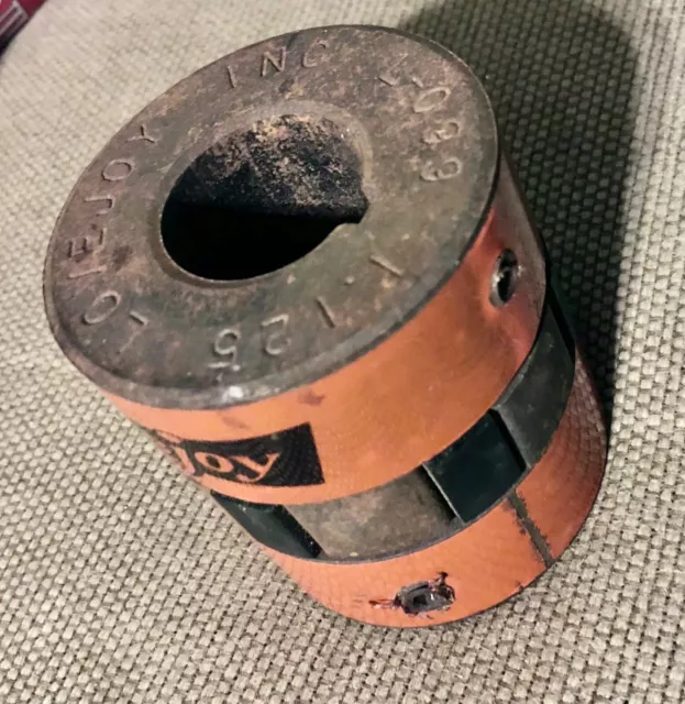 LOVEJOY L-099 .875 to L-099 1.125 Coupler Assembly w/ Spider Insert L-099/L-100