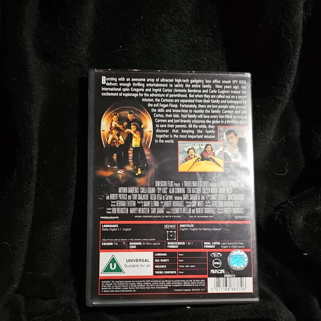 SPY KIDS (DVD, 2001) £5.43 - PicClick UK