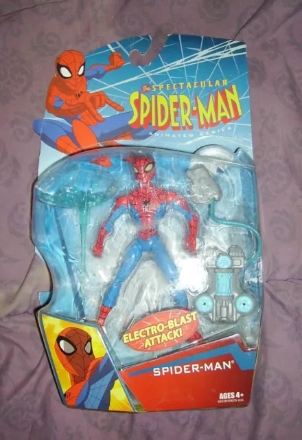 HASBRO Véhicule Blast and Go avec Lanceur et Figurine - Spider Man MOTO  SPIDER MAN pas cher 
