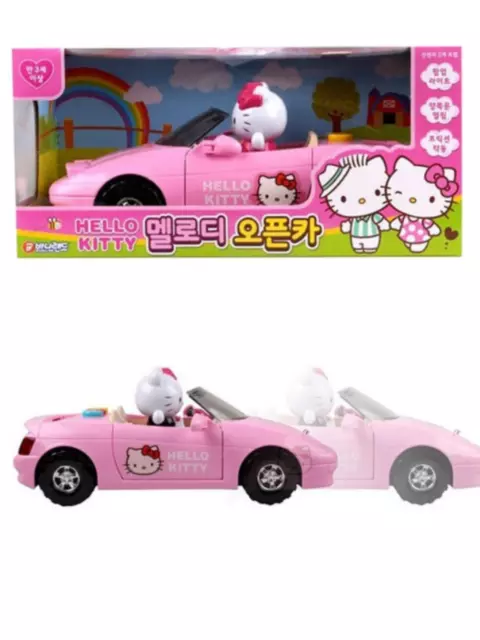 Hello Kitty Baby Developmental Nursery Song Melody Sport Car Kid Toy Action