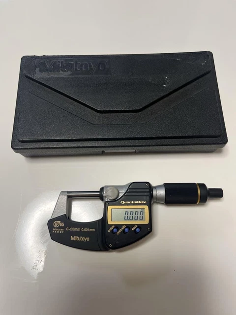 Mitutoyo micrometer MDE-25PJ second-hand goods with box Japan