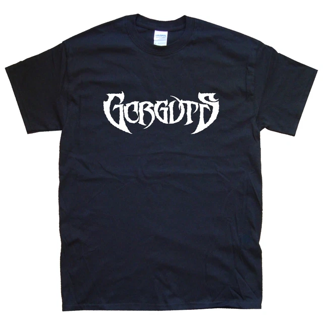 GORGUTS T-SHIRT sizes S M L XL XXL colours Black, White