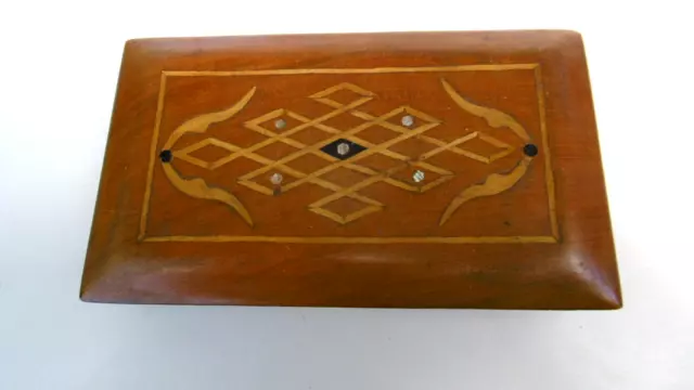 Caja Marqueteada de Madera