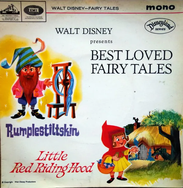 Rica Moore - Walt Disney präsentiert die beliebtesten Märchen (7 Zoll EP)