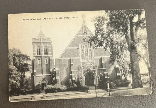 Church of our Lady Immaculate Church, Athol, Mass Postcard