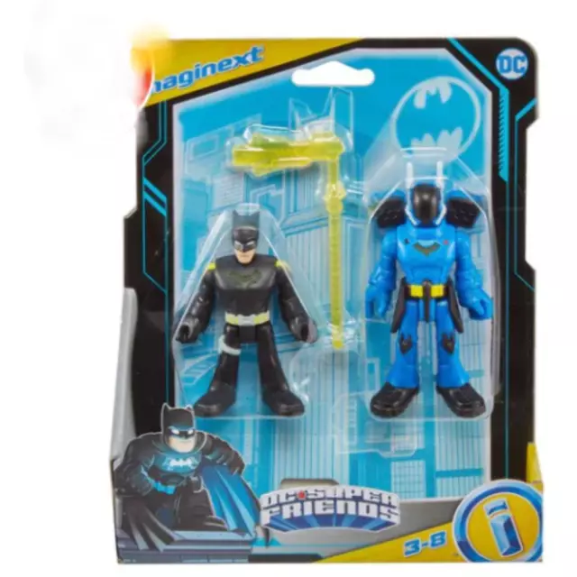 Imaginext DC Super Friends Batman & Rookie Figures