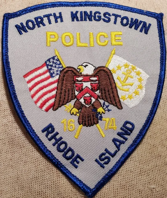 RI North Kingstown Rhode Island Police Shoulder Patch