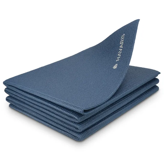 Esterilla de yoga antideslizante alfombra plegable para entrenamiento gimnasia