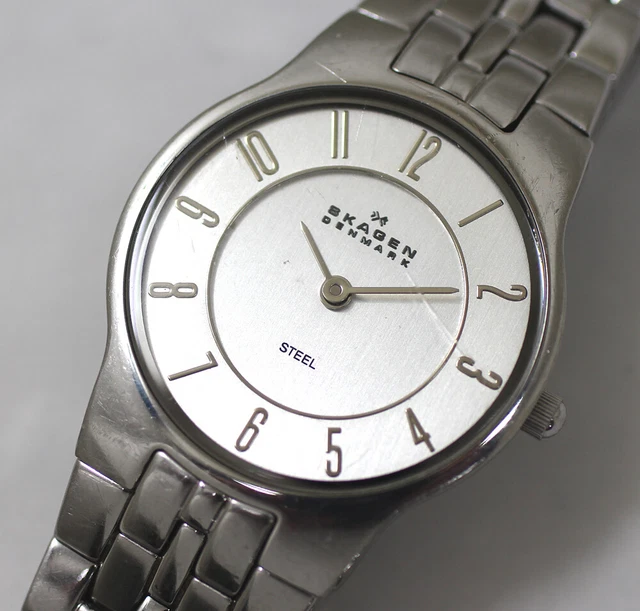 SKAGEN WOMEN'S QUARTZ Watch Battery Replaced 20230824 53.29 PicClick