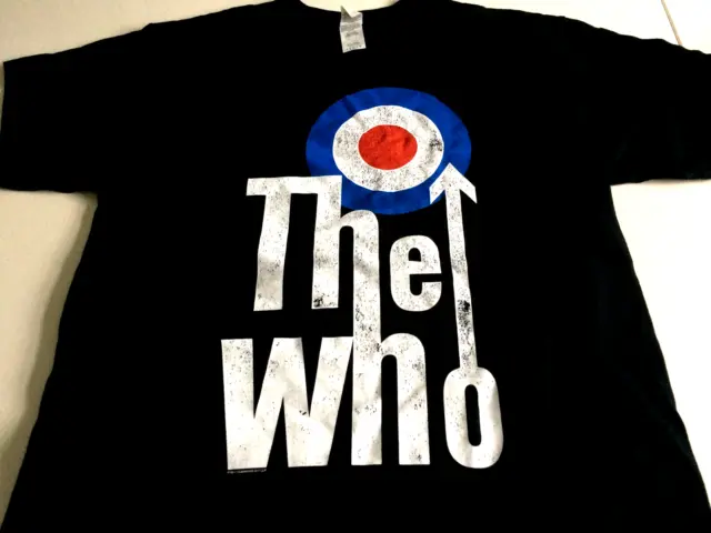 THE WHO Mod Roundel T SHIRT large mens new