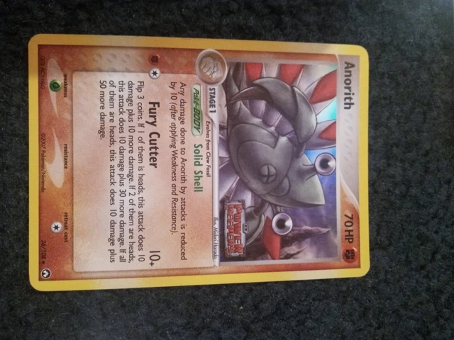 Pokemon Card Anorith (EX Power Keepers) 26/108 EXCELLENT Stamped Reverse Holo!!!
