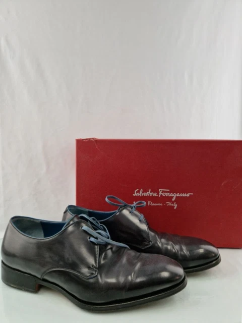 Stringate Ferragamo  Grigie N. 49