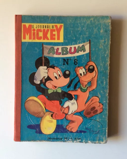 Album Mickey n°8. Le journal de Mickey. Walt Disney