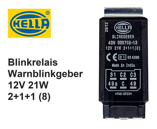 ATEC RELAIS BLINKERGEBER Blinkgeber Blinkerrelais F Produktbild-Vorschau 2