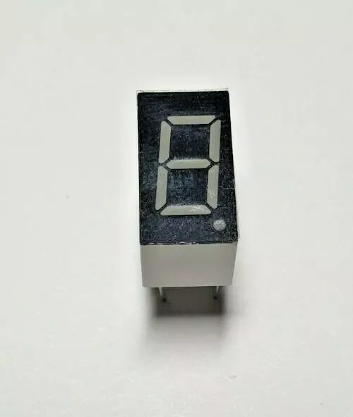 Seven Segment LED Display - 0.36" Digit - Red - Common Anode - 10 Pin - 3611BS