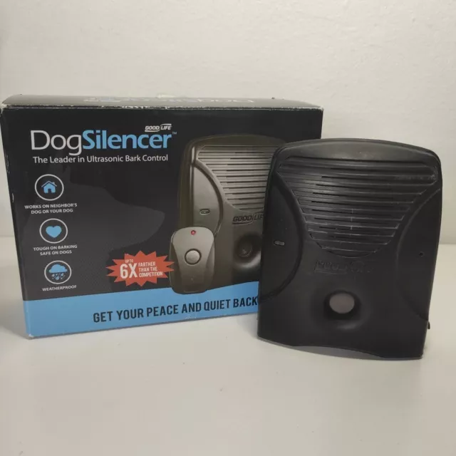 Good Life Dog Silencer Max Ultrasonic Bark Control Stops Dog Barking Humanely