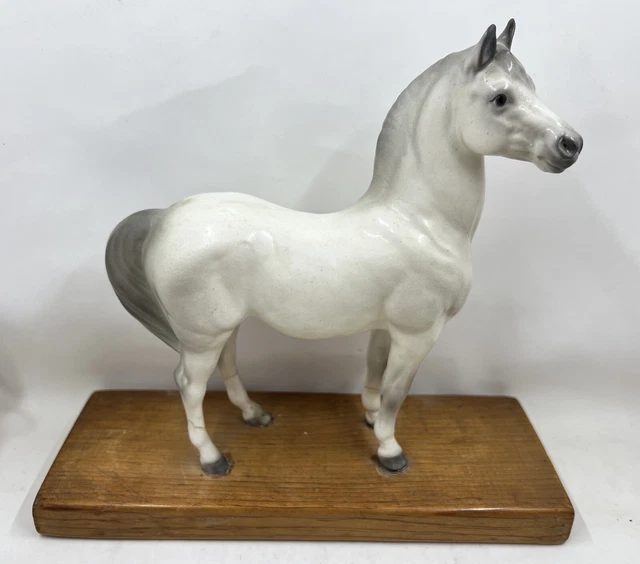 Vintage Hagen Renaker Monrovia Gray Arabian Amir **Breakage**