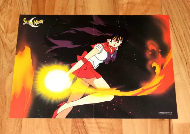 Sailor Moon Sailor Mars Old Manga Anime Mini Poster 34x25cm