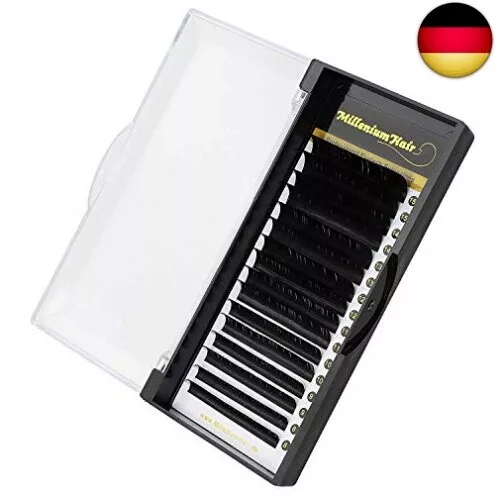 MilleniumHair Silk Lashes - Seidenwimpern - L-Curl - 0,07mm - Volumentechnik -