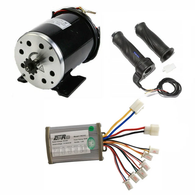 800W 36V BRUSH MY1020 Electric Motor kit Controller Throttle for