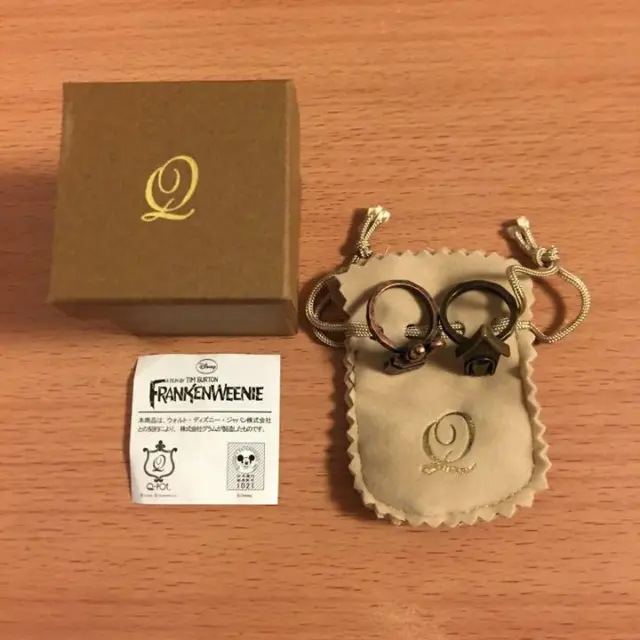 Q-pot. disney Frankenweenie Ring No. 10 Tim Burton collaboration Japan　/