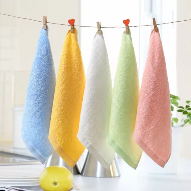 3pcs/lot 25*25cm Baby Bath Washcloths Ultra Soft Saliva Towel