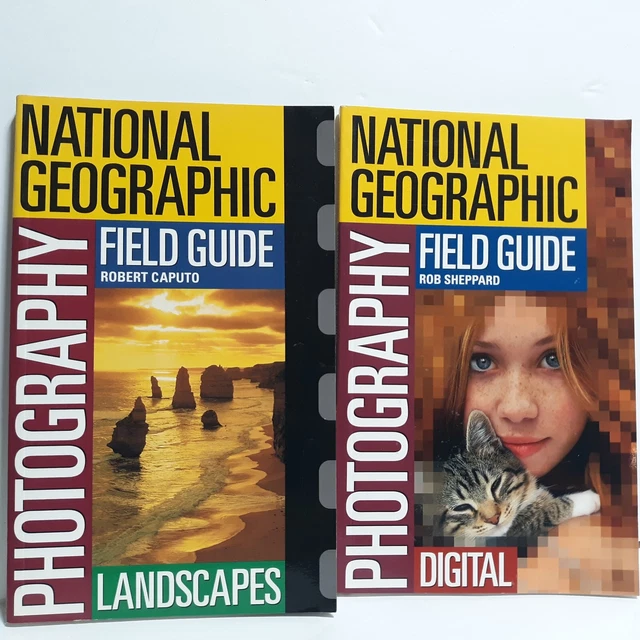 SET 2 NATIONAL Geographic Photography Field Guide Landscapes Digital