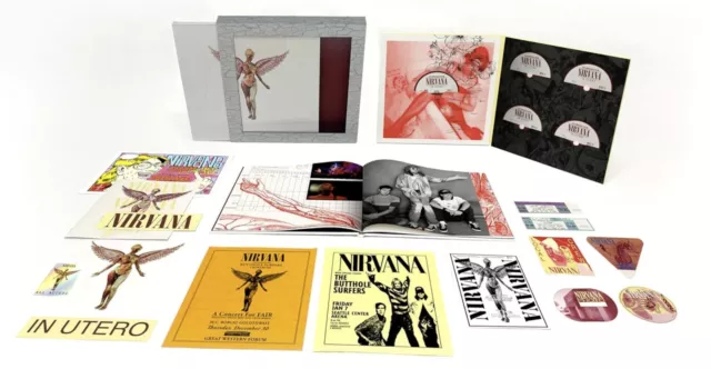 NIRVANA - In Utero - 30th Anniversary Coffret 5CD Super Deluxe - Tirage limité