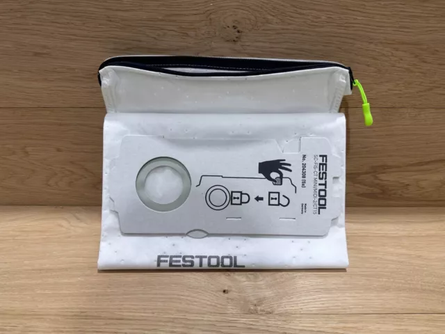 REUSABLE Festool Dust Extractor Bag with ZIP, SC FIS-CT CT15 MINI MIDI 2 204308