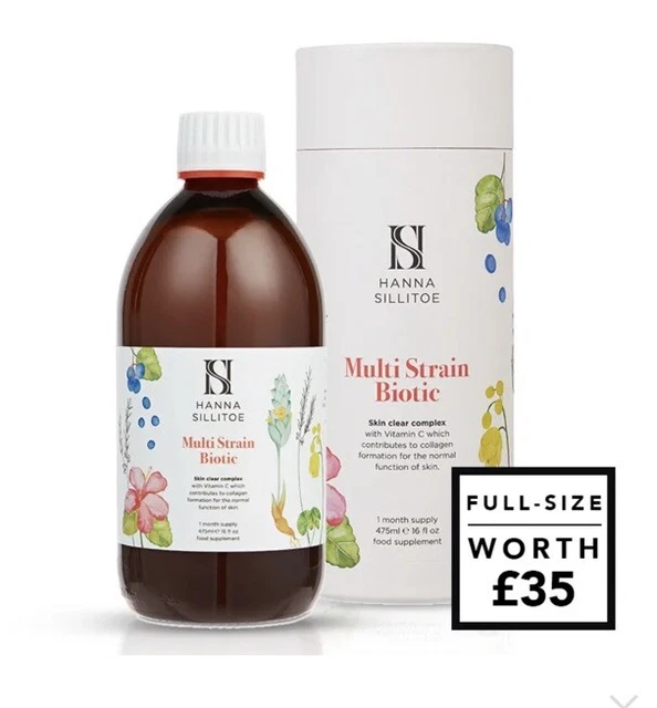 HANNA SILLITOE MULTI Strain Biotic Skin Clear Complex Liquid Award