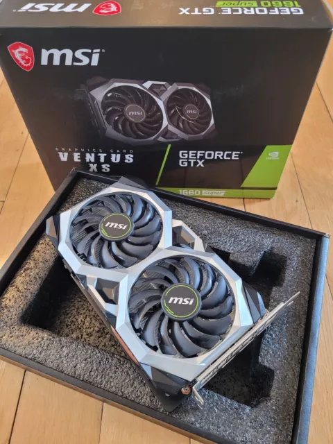 MSI GeForce GTX 1660 SUPER VENTUS XS OC 6GB GDDR6 Video Card