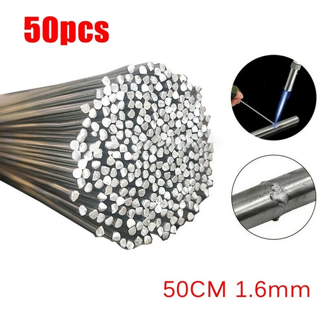 50X Aluminium/Welding Rods Wire Brazing Easy Melt Solder Low-Temperature UK