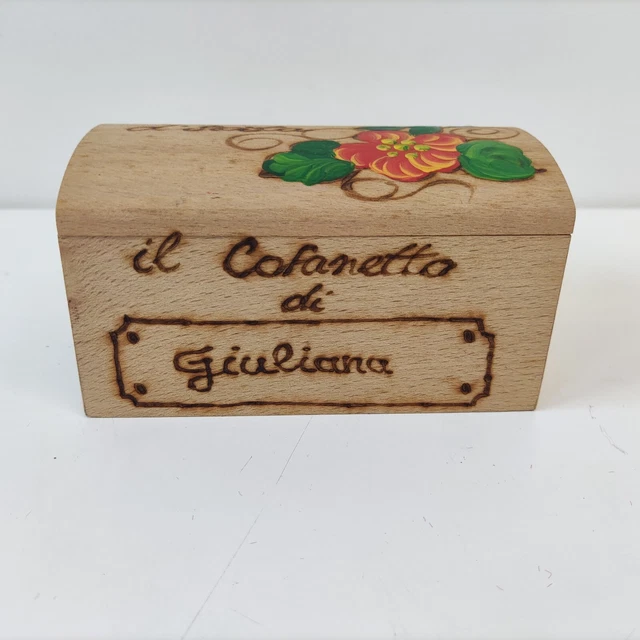 Portagioie Cofanetto Scatola In Legno Il Cofanetto Di Giuliana Valle D'aosta