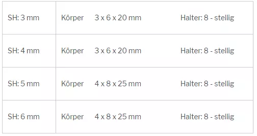 GRAVUREM Standard-Typensortiment / Typenset / Typenhalter-Satz / Schlagstempel 3