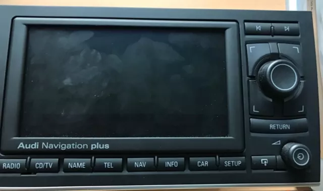 *** Reparatur Navigation Plus Audi RNS E defekt - schwarzer Bildschirm ***