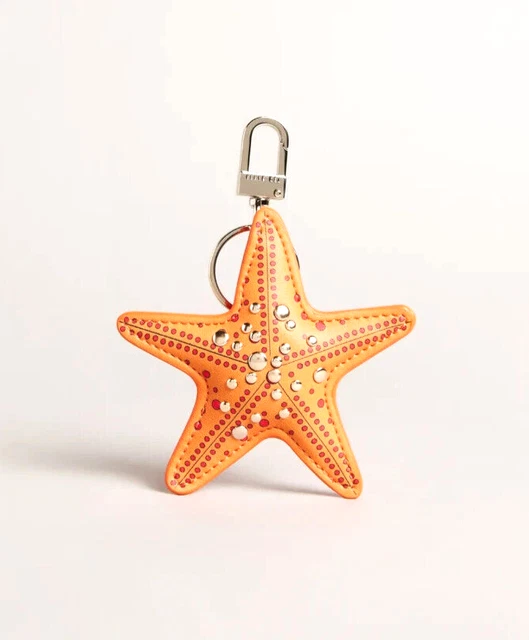 TED BAKER STARFISH Keyring Bag Charm Orange FREE P P 32.95 PicClick UK
