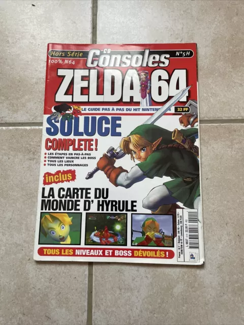 Revista Max Games - Zelda Ocarina Of Time Detonado - Ano1 N°1 - 1998  (Raríssimo)
