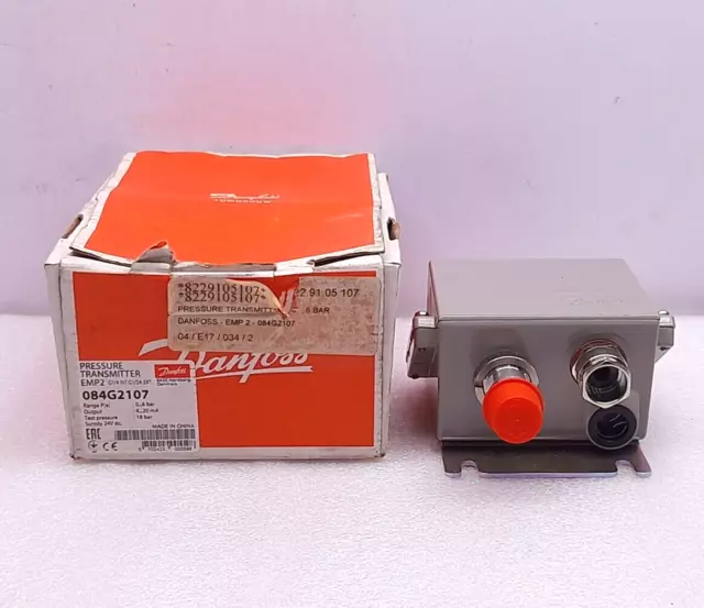 Danfoss 084G2107 Pression Transmetteur EMP2 0-6 Barre 4-20mA